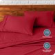 thumbnail image 5 of Bare Home Juego de Fundas de Almohada Colección Premium 1800, Doble Cepillado, Ultra Suave, Tamaño Estándar, Rojo, 2 Unidades, 5 of 7