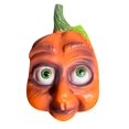 thumbnail image 1 of Xihbxyly Decoración de Halloween con Forma de Humanoide, Diseño Único de Calabaza, Hojas de Tela y Sombrero de Copa de Encaje, Base con Peso Seguro, Decoración de Fiesta Caprichosa, Espíritu Navideño, 1 of 1