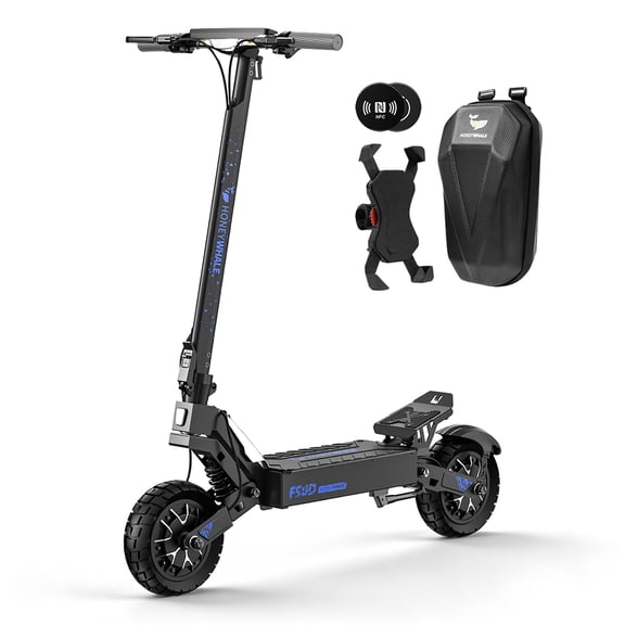 Scooter Eléctrico Plegable Honey Whale F50D Negro
