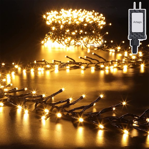 Luces de navidad serie 300 LED Artego CLUSTER alta densidad uso interior exterior con temporizador