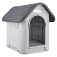 thumbnail image 3 of Casa para Perro Ajolopet Tamaño Chico a Mediano Gris, 3 of 8