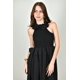 thumbnail image 4 of Vestido largo con olanes Roman Fashion/ Juvenil, 4360 (Negro) negro CH, 4 of 4