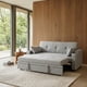 thumbnail image 1 of Sofá Cama Easy Living Sander Gris Claro, 1 of 6