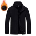 thumbnail image 2 of Xihbxyly Chaqueta de Invierno para Hombre, Elegante Suéter Deportivo Acolchado, Abrigo Polar Cálido con Cuello Alto, Cárdigan Térmico Ligero, Ropa Informal para Uso Diario Al Aire Libre, Capa Cómoda, 2 of 6