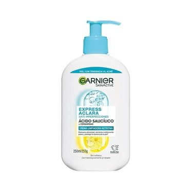 Limpiador facial Garnier skin active express aclara anti imperfecciones 250ml