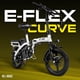 thumbnail image 2 of Bicicleta E-be Electrica Plegable Centurfit E-flex Curve 750w 35km/h blanca, 2 of 10