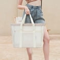 thumbnail image 1 of Travel Storage Bag Large Capacity Draining Storage Bag Dry Wet Separation Beach Bag Mesh Tote Bag, 1 of 6