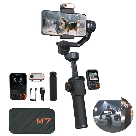 Estabilizador de cardán hohem iSteady M7 para smartphone de 3 ejes