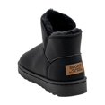 thumbnail image 4 of Pantuflas FERNANDA Para Niña Bota Suave Caliente Cómodas negro 21.5, 4 of 5