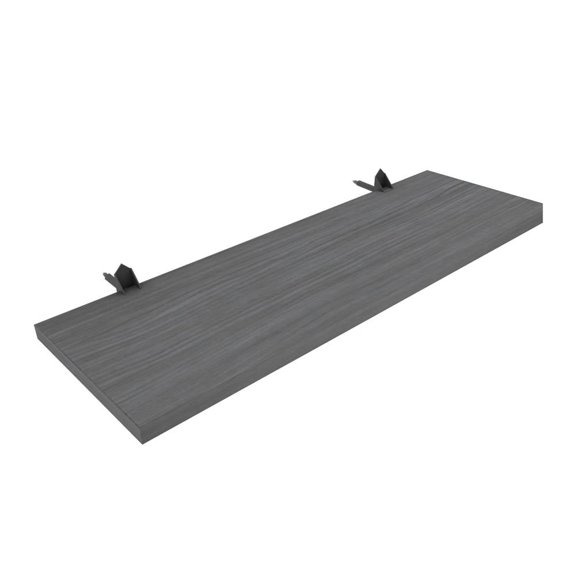 Repisa con Ménsulas Playcon 60 x 19.6 cm Gris Touch