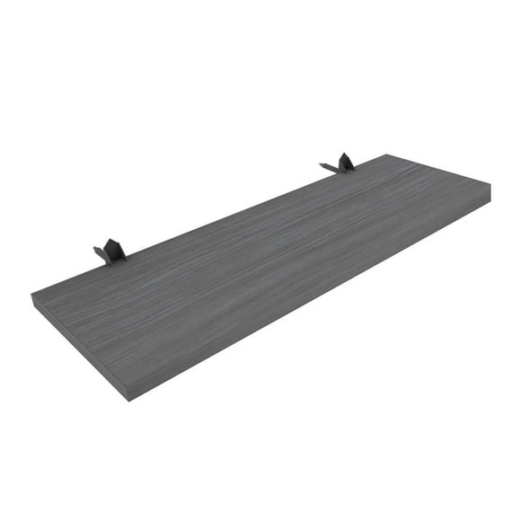 Repisa con Ménsulas Playcon 60 x 19.6 cm Gris Touch