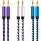 thumbnail image 1 of Cable de Audio Estéreo Auxiliar de Tela 90 cm, 1 of 2