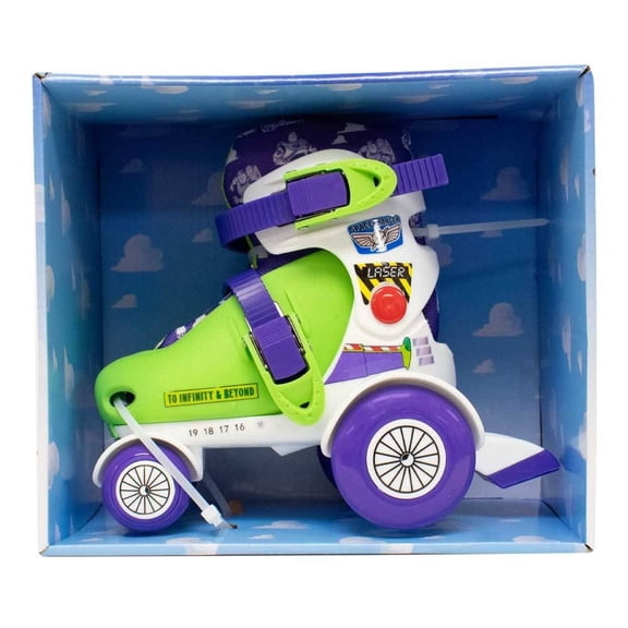 Patines de ruedas de aprendizaje Disney Toy Story, talla ajustable 16 a 19
