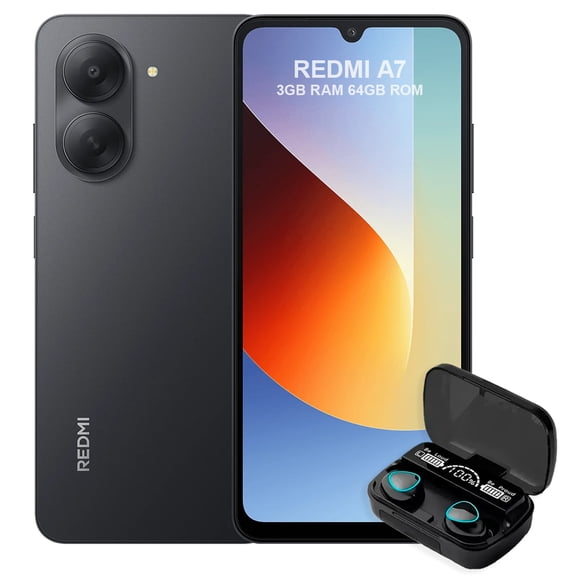 Smartphone Xiaomi Redmi A7 NACIONAL 64GB 3GB RAM Negro