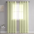 thumbnail image 1 of Semi Sheer Curtains For Bedroom 98 Inches Long Grommet Vertical Window Curtains Drapes With Light Through For Living Room, 1 of 7