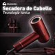 thumbnail image 2 of Secadora de Cabello 1500W Bluelander con Tecnología Iónica y Multiplicadora de Aire, 2 Velocidades y 4 Ajustes de Calor, Rojo, 2 of 5