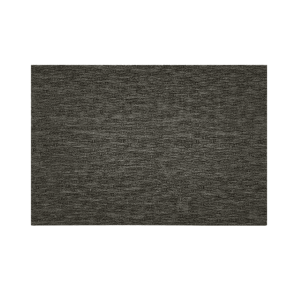 Mantel Individual Namaro Design 4 Piezas Trenzado Gris Claro