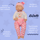 thumbnail image 3 of Muñeca Reborn Ana Sofi 55cm Bebé Muy Detallada Look de Princesa y Kit Esencial, 3 of 4