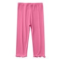 thumbnail image 2 of Leggings lisos de colores pastel para niñas pequeñas, pantalones ajustados suaves y elásticos para uso diario y juegos al aire libre, multicolor, 1 paquete, 2T-8T, 2 of 5