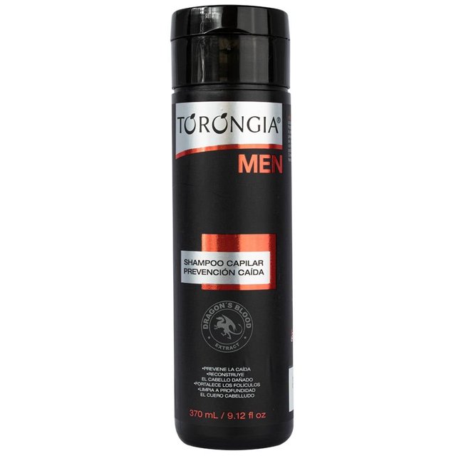Shampoo Torongia Men prevención caida 370 ml