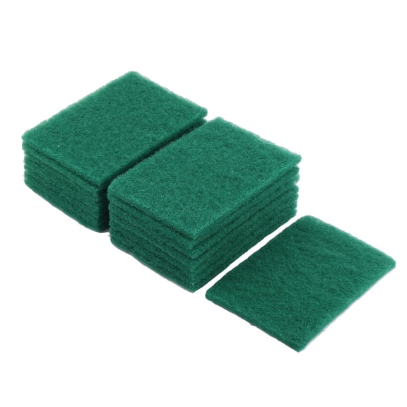 Esponja de limpieza Unique Bargains lavado verde para menaje del hogar 15 pcs