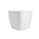 thumbnail image 1 of Maceta con plato Plasvic Calypzo 17 x 17cm  Blanco, 1 of 4