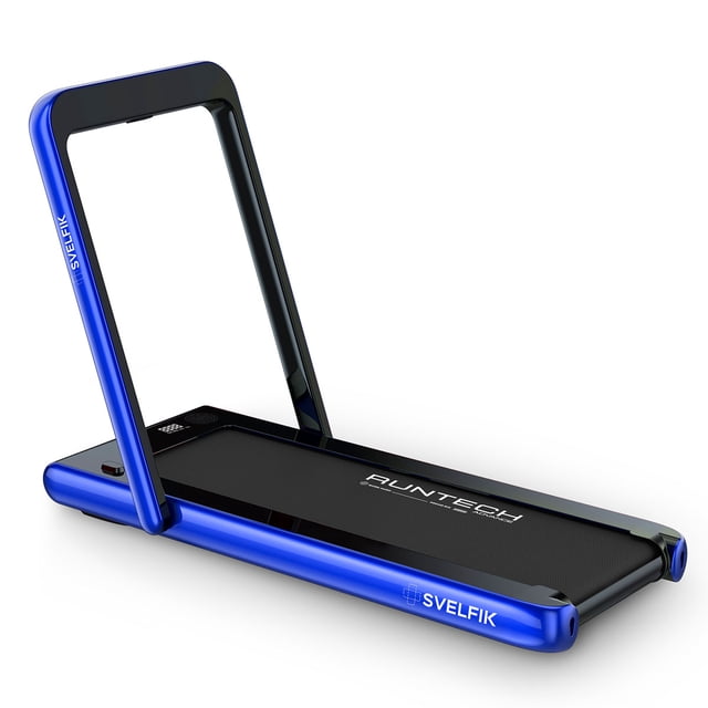 Caminadora Eléctrica SVELFIK 2.5 Hp Plegable con Bluetooth Color Azul CAMI-12A