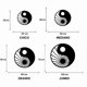thumbnail image 4 of Cuadro Decorativo de Metal con Diseño yin yang Extra grande, 4 of 4