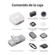 thumbnail image 3 of DJI Mic Mini 2 (1 TX + 1 RX móvil + Estuche de Carga) | Micrófono lavalier inalámbrico para iPhone 17/16/15 y Android/tableta/PC, conectar y listo, batería 24h, ultraligero, vlog, 3 of 9