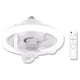 thumbnail image 1 of Ventilador de Techo Megaluz con Lámpara LED 6 Velocidades Silencioso, 1 of 2