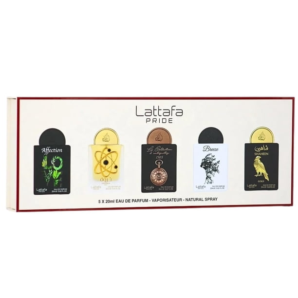 Set de regalo de perfume Lattafa Pride Collection No.1 para mujer, 100 ml