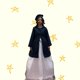 thumbnail image 2 of abrigo de niña, Maga boutique,talla12, color marino, una pieza, con boina, forro completo, detalle de moños,, 2 of 4