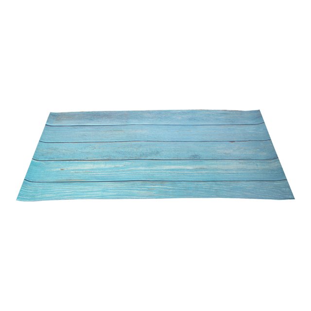 DINHEAROM Decorative Photo Background Paper Blue Durable Wood-Grain ...