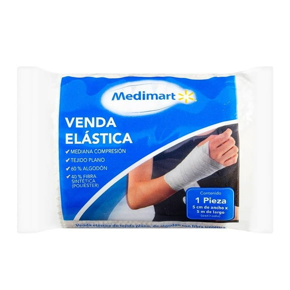Venda elástica Medimart 5 cm X 5 m 1 pza