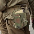 thumbnail image 3 of Riñonera táctica MOLLE | Bolsa para teléfono de 15 cm | Nailon 800D resistente al agua | Cremallera de grado militar y hebilla ajustable | Accesorio para deportes y equipo al aire libre, 3 of 5