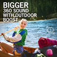 thumbnail image 2 of Ultimate Ears WONDERBOOM 3, Small Portable Wireless Bluetooth Speaker, Big Bass 360-Degree Sound for Outdoors, Waterproof, Dustproof IP67, Floatable, 131 ft Range - Performance Blue, 2 of 5