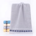 thumbnail image 1 of MTBLYS Toallas de algodón para baño|Toalla de baño absorbente de secado rápido de 74x34 cm|Toalla de mano grande y suave para adultos|hombres y mujeres|Toalla facial de algodón para el hogar, 1 of 9
