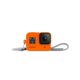 thumbnail image 3 of Funda de Silicona GoPro y Kit de Cordón Ajustable para GoPro HERO8 (Naranjada), 3 of 3