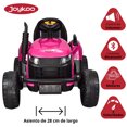thumbnail image 3 of Tractor Montable Electrico para Niños Control Remoto Luz Led 12v - Rosa, 3 of 8