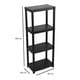 thumbnail image 2 of Estante Polycar Modelo Medio 4N/N Liso, color negro, 2 of 4