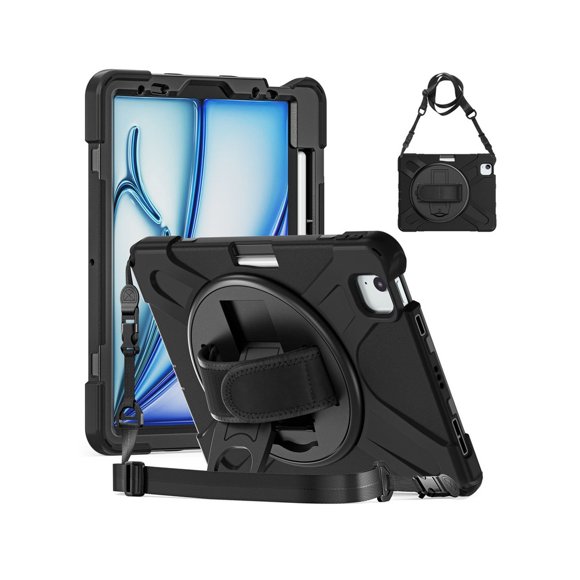 TEKNET Funda Correa Case Para iPad Air 11 Uso Rudo M2