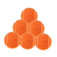thumbnail image 3 of 6 pelotas de tenis de 64 mm de diámetro para perros de entrenamiento y ejercicio. Naranja, 3 of 9