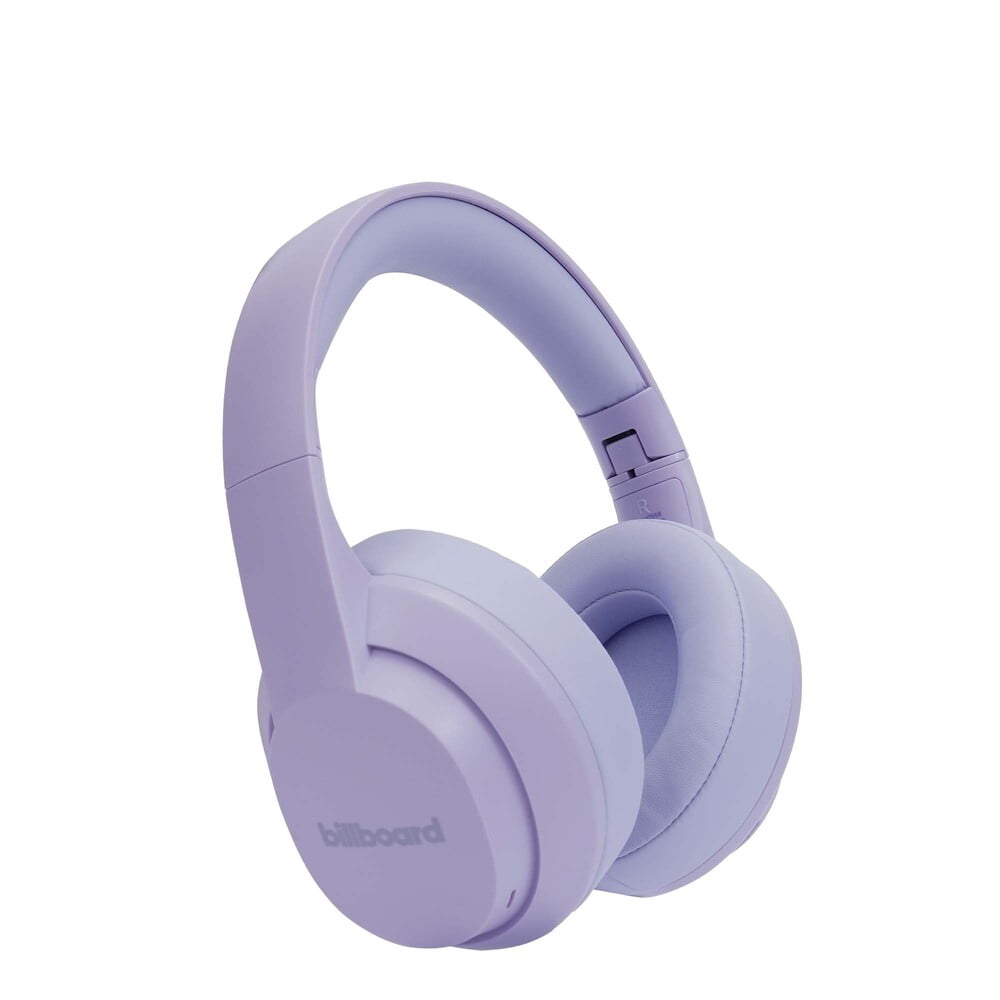 Audífonos Inalámbricos On Ear STF Lusso Billboard | Bluetooth 6.0, 52H Batería, Micrófono, Sonido 40mm, Tipo C, color lila