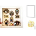 thumbnail image 1 of Advancent El marco de fotos para San Valentín añade elegancia y celebra recuerdos únicos con estilo con marcos dorados para la decoración del Decoración del hogar blanco, 1 of 6