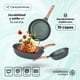 thumbnail image 3 of Juego De 3 Sartenes Jade Pro Con Recubrimiento de Inoble Antiadherente 22,24 y 28cm – Color Verde- Kitchen Art - Queen Sense, 3 of 6