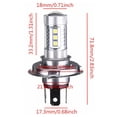 thumbnail image 5 of 2 bombillas LED de repuesto H4 de 80 W para coche, kit de bombillas LED para faros delanteros, luz superbrillante, 5 of 5