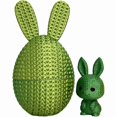 thumbnail image 1 of Huevos de Pascua tejidos a mano - Centro de mesa de primavera, rellenos para cestas y recuerdos de fiesta, decoración de mesa artesanal para adolescentes, 1 of 1