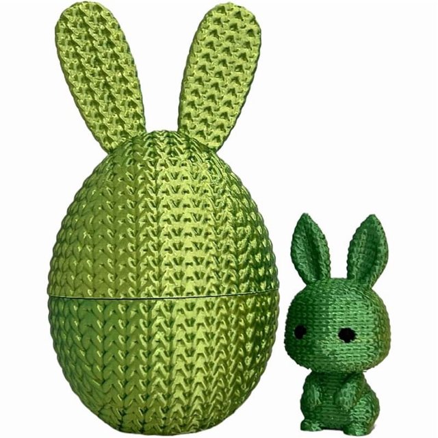 Huevos de Pascua tejidos a mano - Centro de mesa de primavera, rellenos para cestas y recuerdos de fiesta, decoración de mesa artesanal para adolescentes