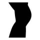 thumbnail image 4 of Pantimedia Dorian Grey para Mujer, Lycra Negro Talla CH, 4 of 4