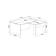 thumbnail image 4 of Mesa de Centro Hogare Barcelo Multiposiciones Rustik, 4 of 6